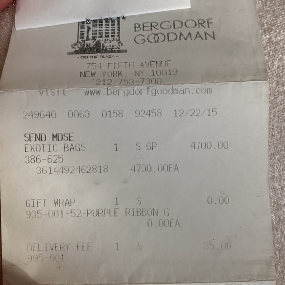 🐍 Lady Dior mini blue/purple exotic python bag - Picture 13 of 15